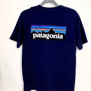 Navy Patagonia shirt